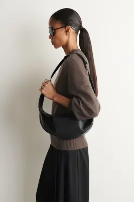 SAC SWING BANDOULIÈRE - CUIR - Noir