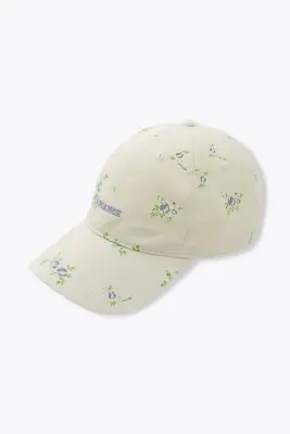 Casquette à fleurs Femme