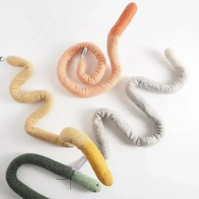 Dessous de plat serpent en laine