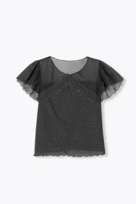 Blouse brodée Femme