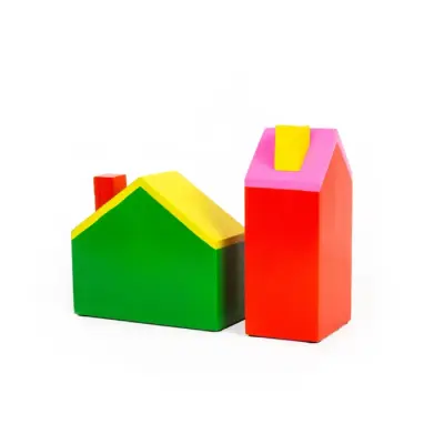 2 Serres-Livres Maison Vert et Rouge