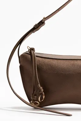 Sac porté épaule - Taupe foncé