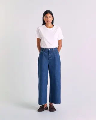 Jean Romeo bleu indigo