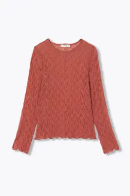 T-shirt en dentelle Femme