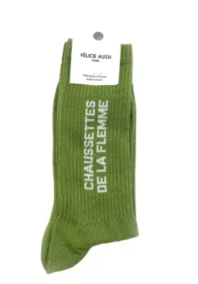 Chaussettes De la Flemme - Félicie Aussi