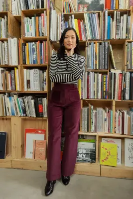 Pantalon Gwenn - bordeaux