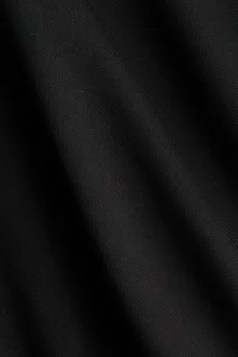 Jupe asymétrique en satin - Noir