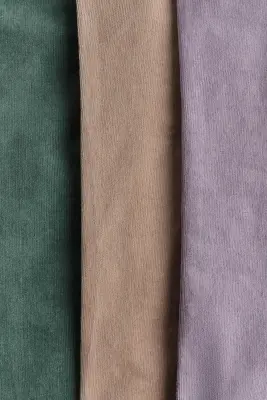 Lot de 3 jeggings en velours côtelé - Lilas ancien/beige/vert foncé