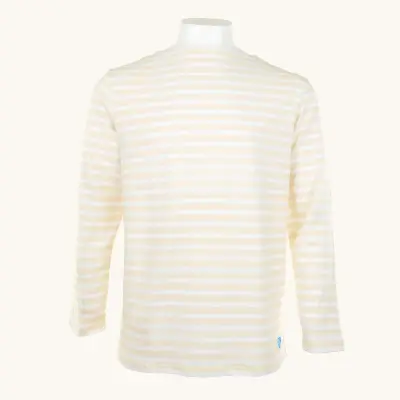 Marinière Ecru / Blanc, mixte