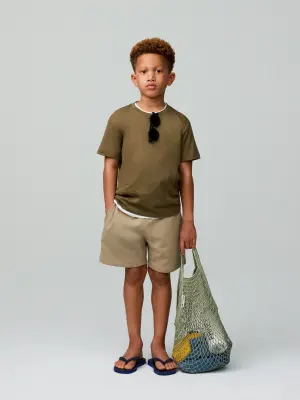 T-shirt col rond - Blanc