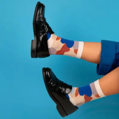 Chaussettes Bonnie Multico Bleu