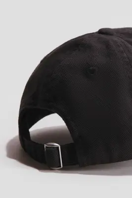 Casquette en twill - Quasi noir