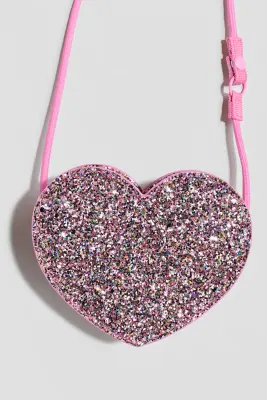 Sac crossbody en forme de cœur - Rose