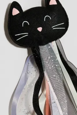 Baguette de déguisement chat - Noir/chat