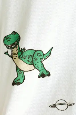 Pyjama imprimé en coton - Crème/Toy Story
