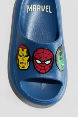 Chaussures de piscine à semelle épaisse - Bleu/Marvel Comics