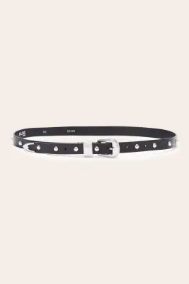 Ceinture Cameron clouté noir