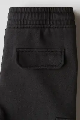 Pantalon jogger cargo - Noir