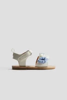 Sandales - Blanc/bleu clair