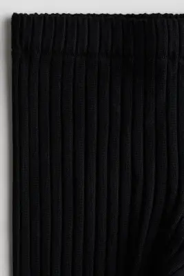 Legging côtelé - Noir