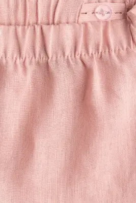 Linen shorts - Rose ancien clair