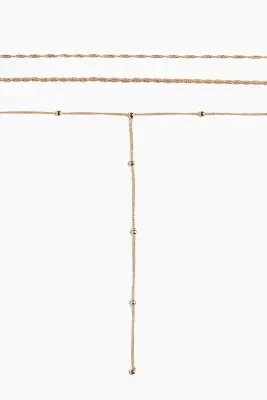 Collier à effet superposé - Doré