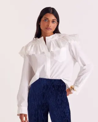 Chemise Sophie blanc naturel