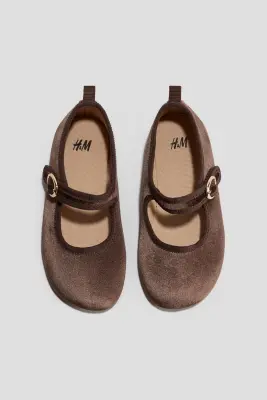 Babies barefoot - Marron