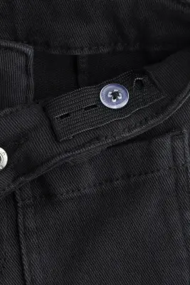 Flared Leg Jeans - Noir