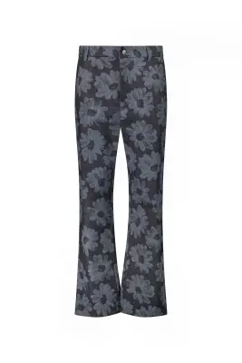 Le Jean À Fleurs