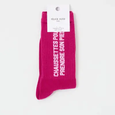 Chaussettes Pour prendre son pied - Félicie Aussi