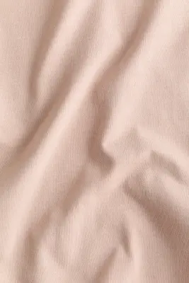 T-shirt loose en coton pima - Rose ancien