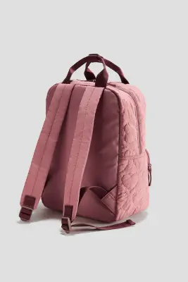 Sac à dos avec motif - Rose ancien/cerises