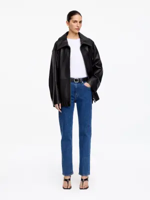 Ceinture en cuir - Noir