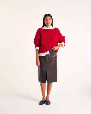 Pull Edgar rouge