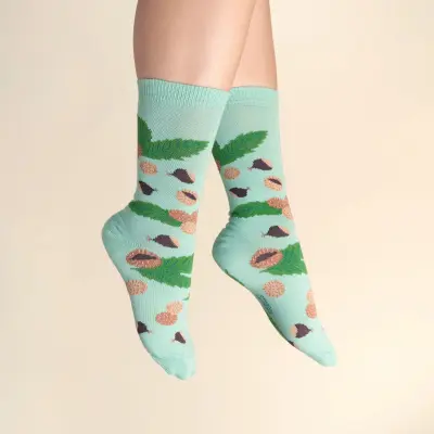 Chaussettes Châtaigne Coucou Suzette