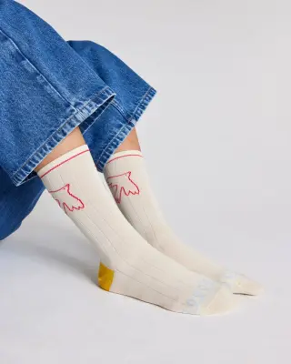 Chaussettes Ella écru