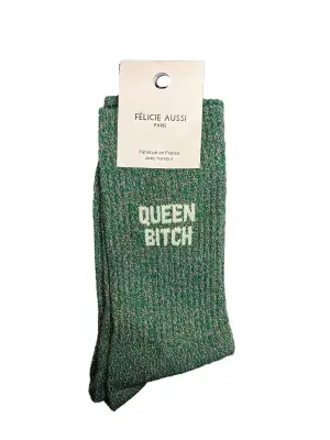 Chaussettes Queen Bitch - Félicie Aussi