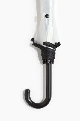 Parapluie transparent - Transparent/noir