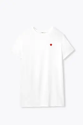 Robe-t-shirt cœur Femme