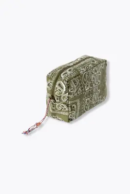 Trousse zippée motif bandana