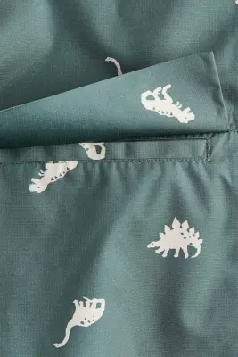 Veste de pluie - Turquoise ancien/dinosaures