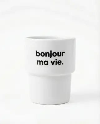Gobelet Bonjour Ma Vie - Félicie Aussi