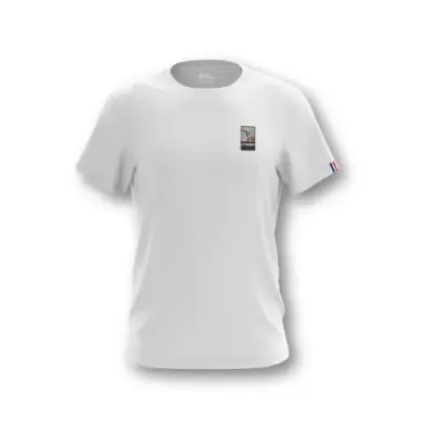 T-shirt blanc "Le Marais"