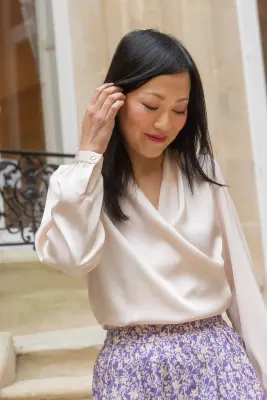 Blouse Estelle - nude
