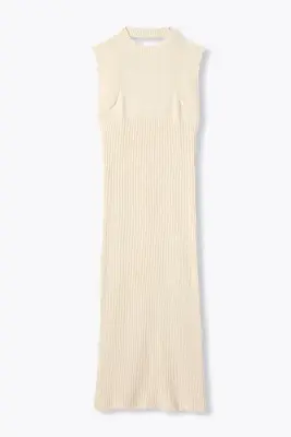 Robe-tube en maille Femme