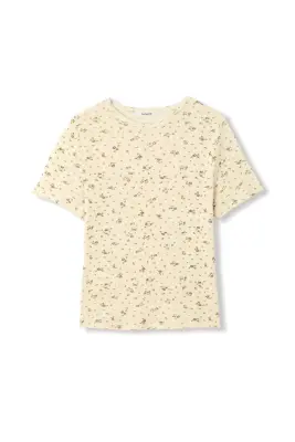 T-shirt pointelle Femme