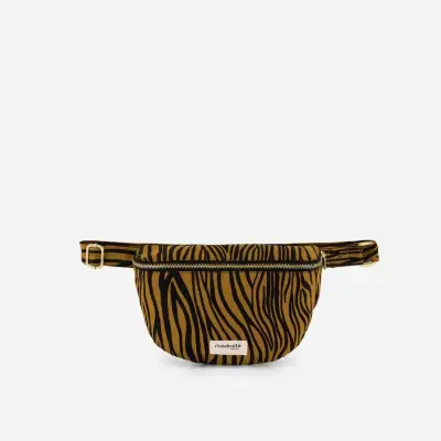 Sac banane Custine Zèbre Moutarde Rive Droite
