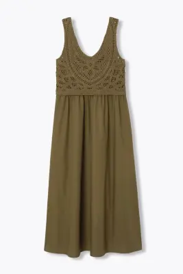 Robe longue effet 2 en 1