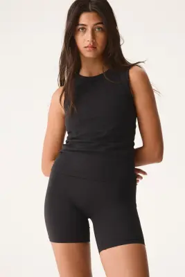 Short cycliste High Waist SculptMove™ - Noir